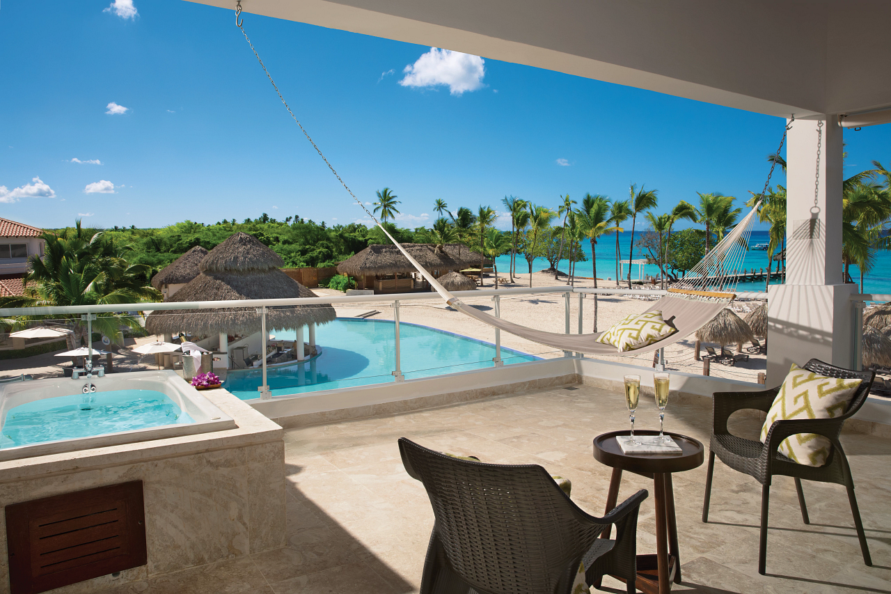 Terraza de Lujo en Dreams Dominicus