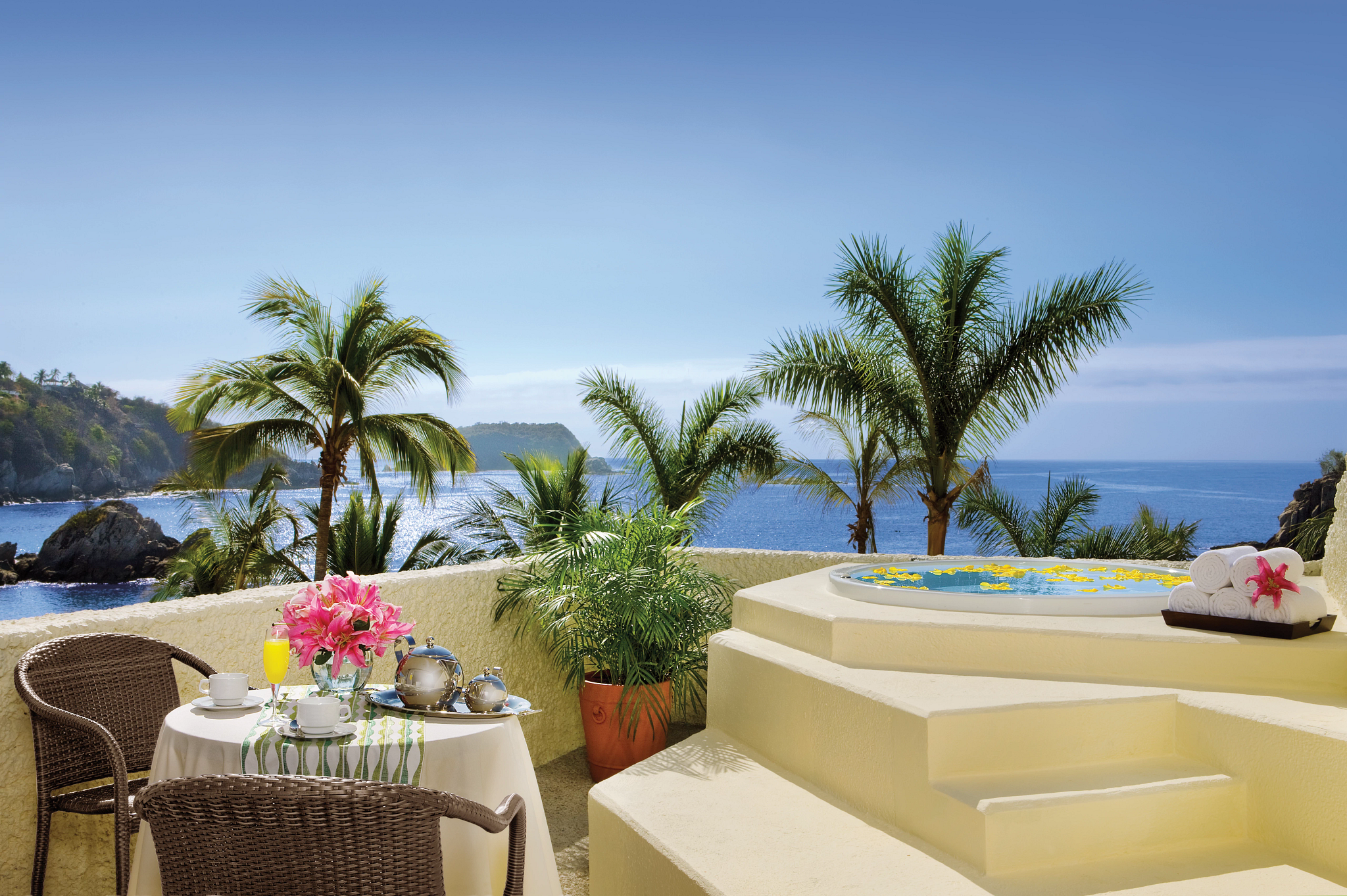 Terraza Privada con Jacuzzi