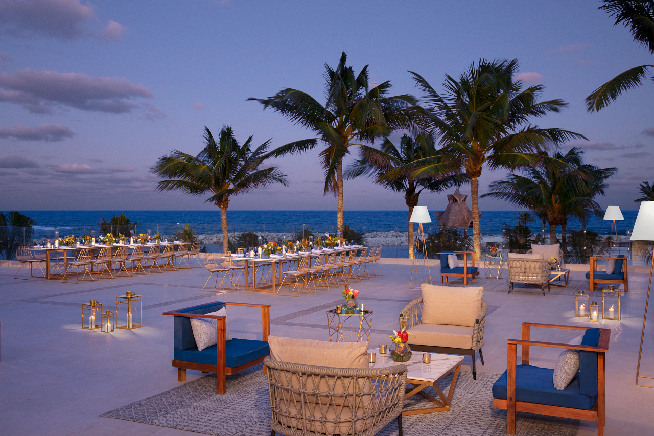 Terraza de eventos en Dreams Aventuras