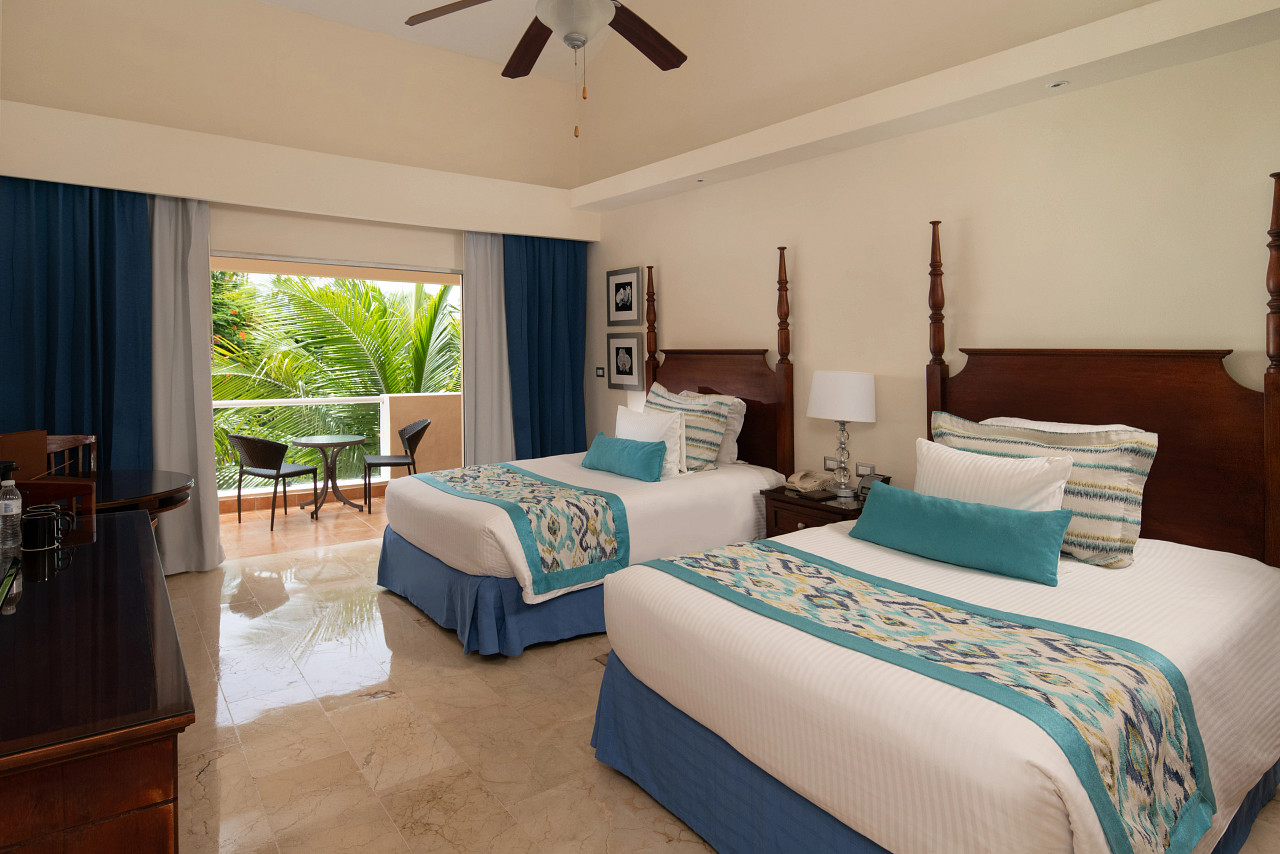 Suite Premium Deluxe con dos camas en Dreams Palm Beach Punta Cana