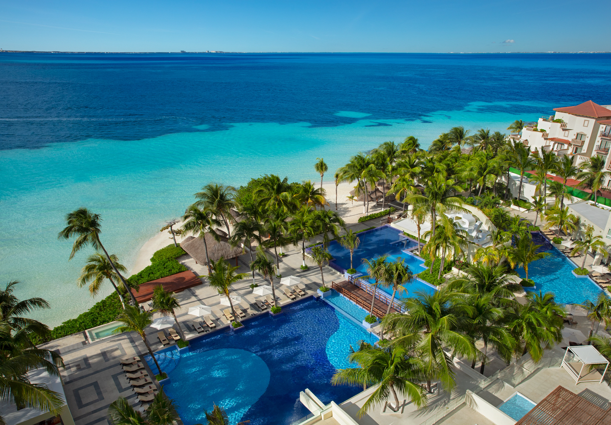 Aerial View Pools