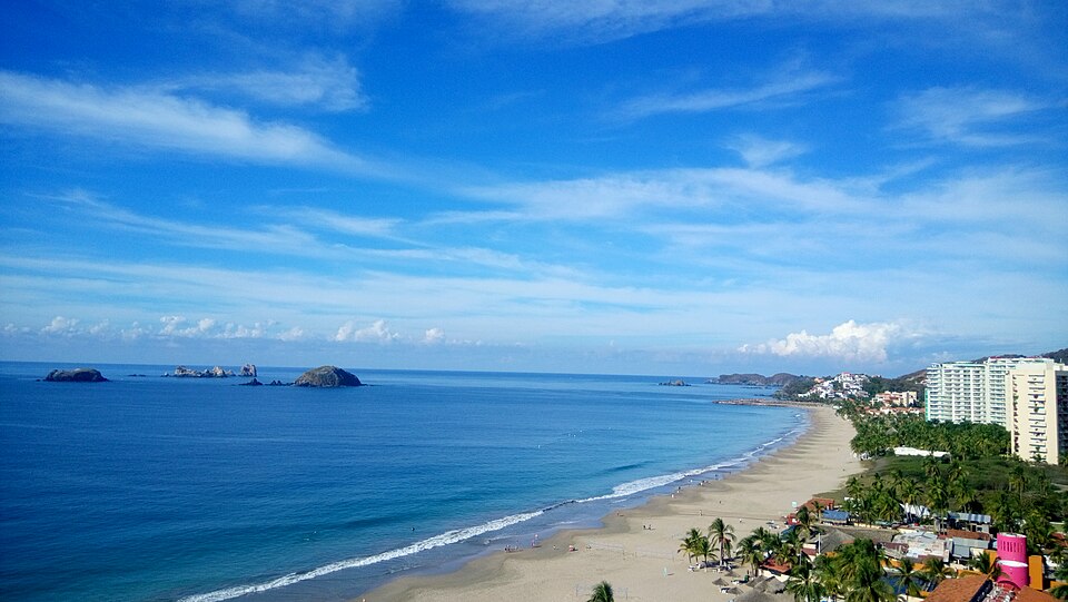 Resorts en la costa de Ixtapa