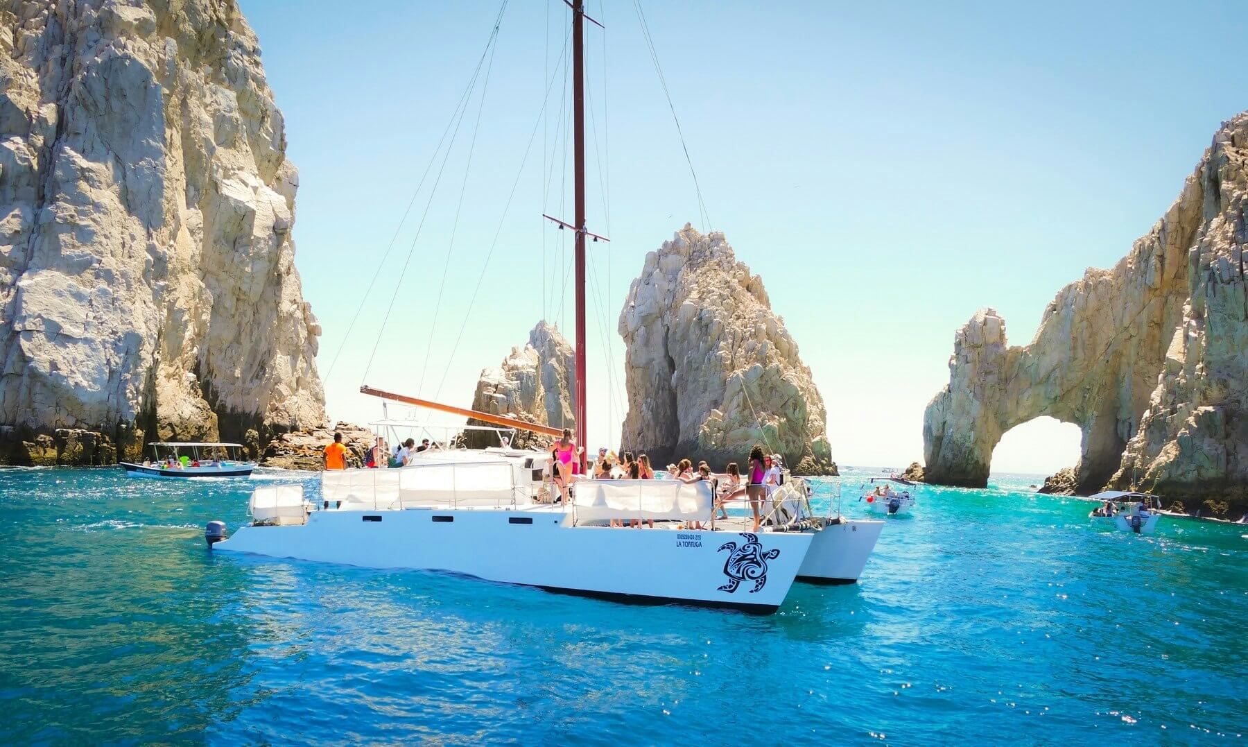 Catamarán La Tortuga en Los Cabos