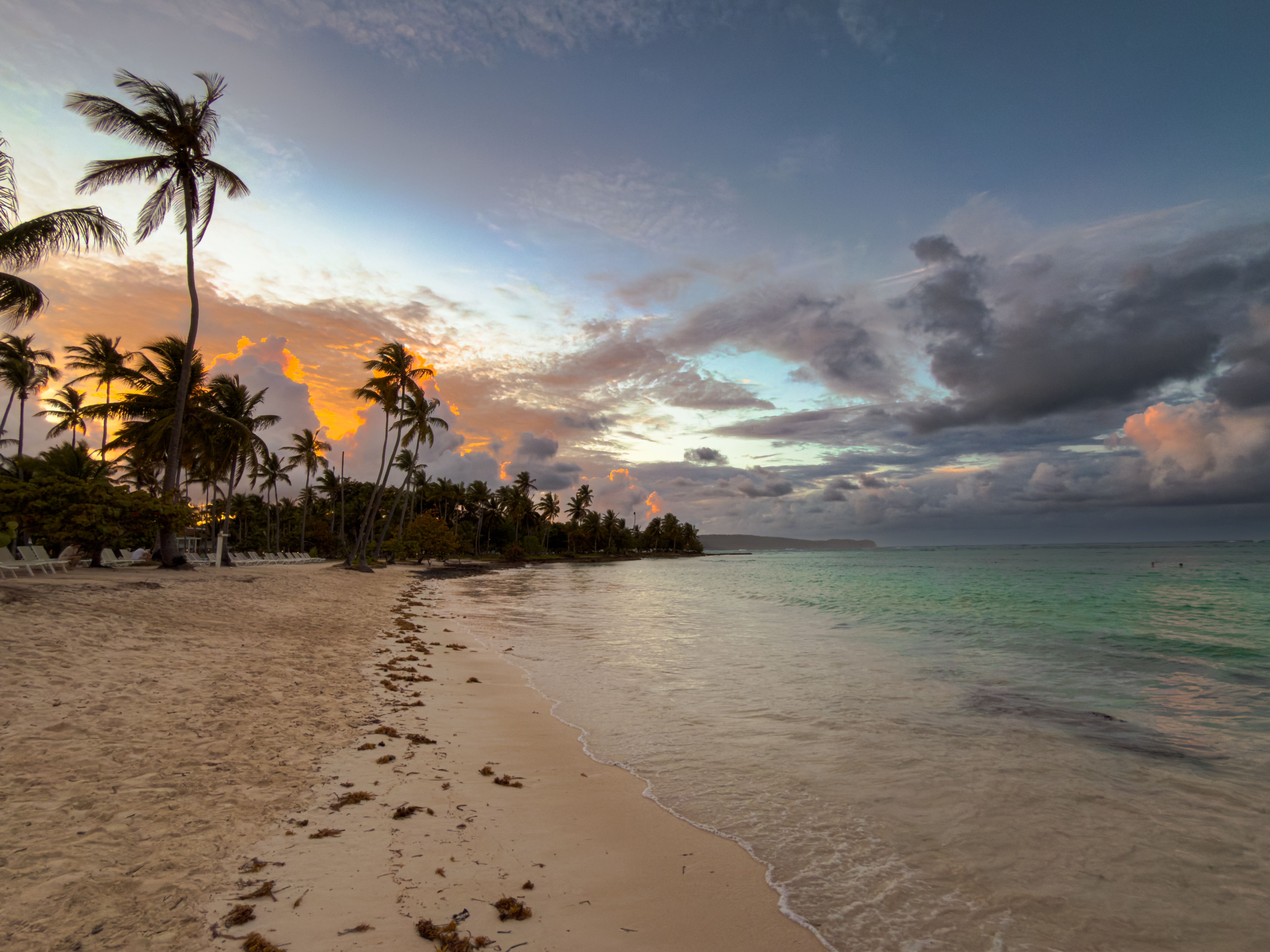 Atardecer en República Dominicana