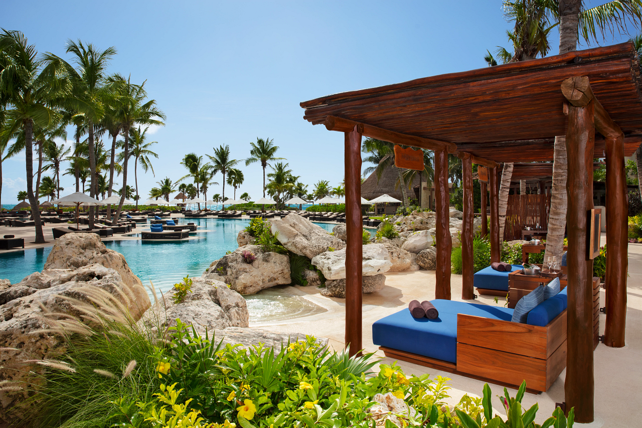Secrets Maroma Pool Cabanas