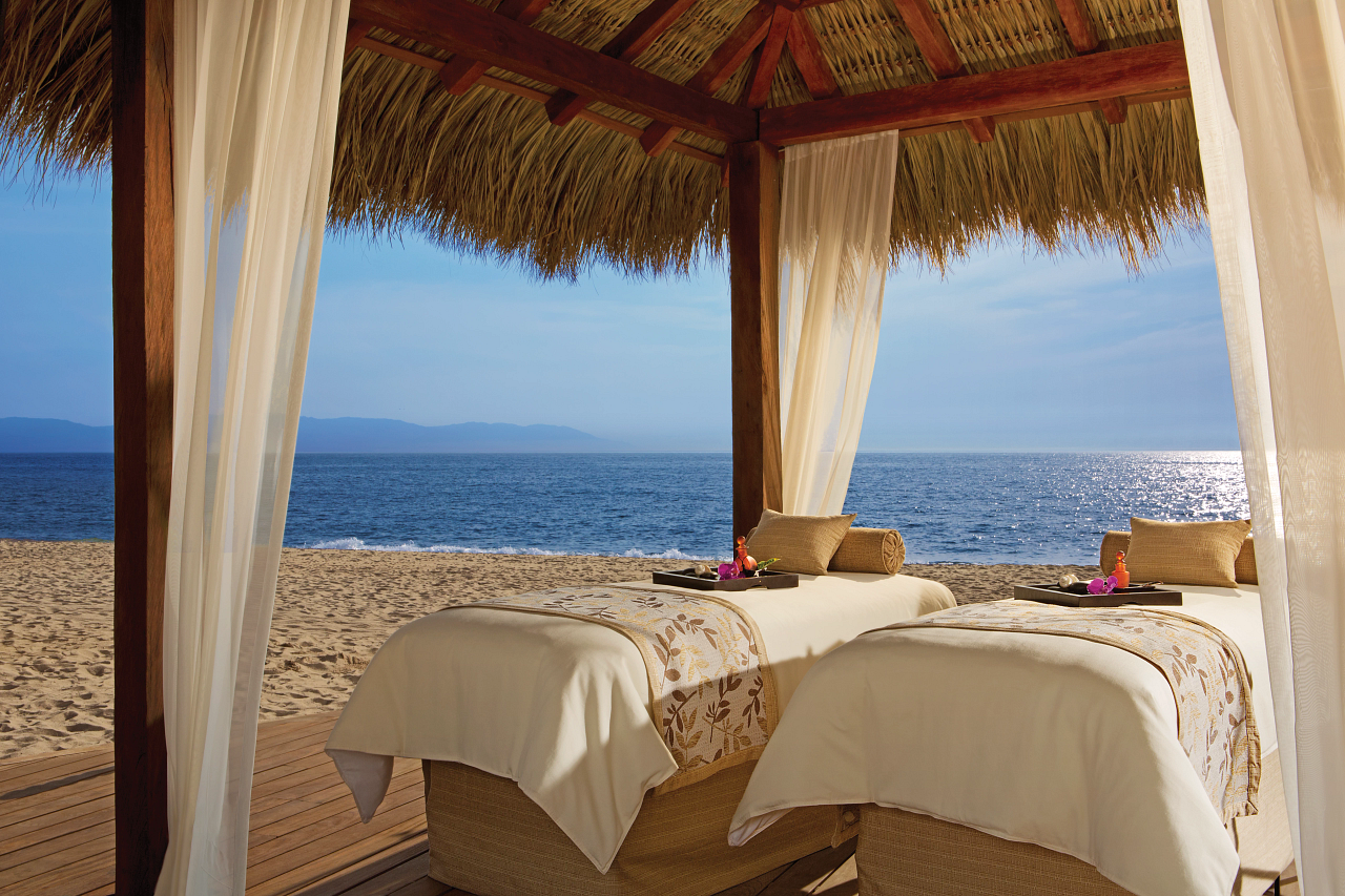 Spa frente al mar