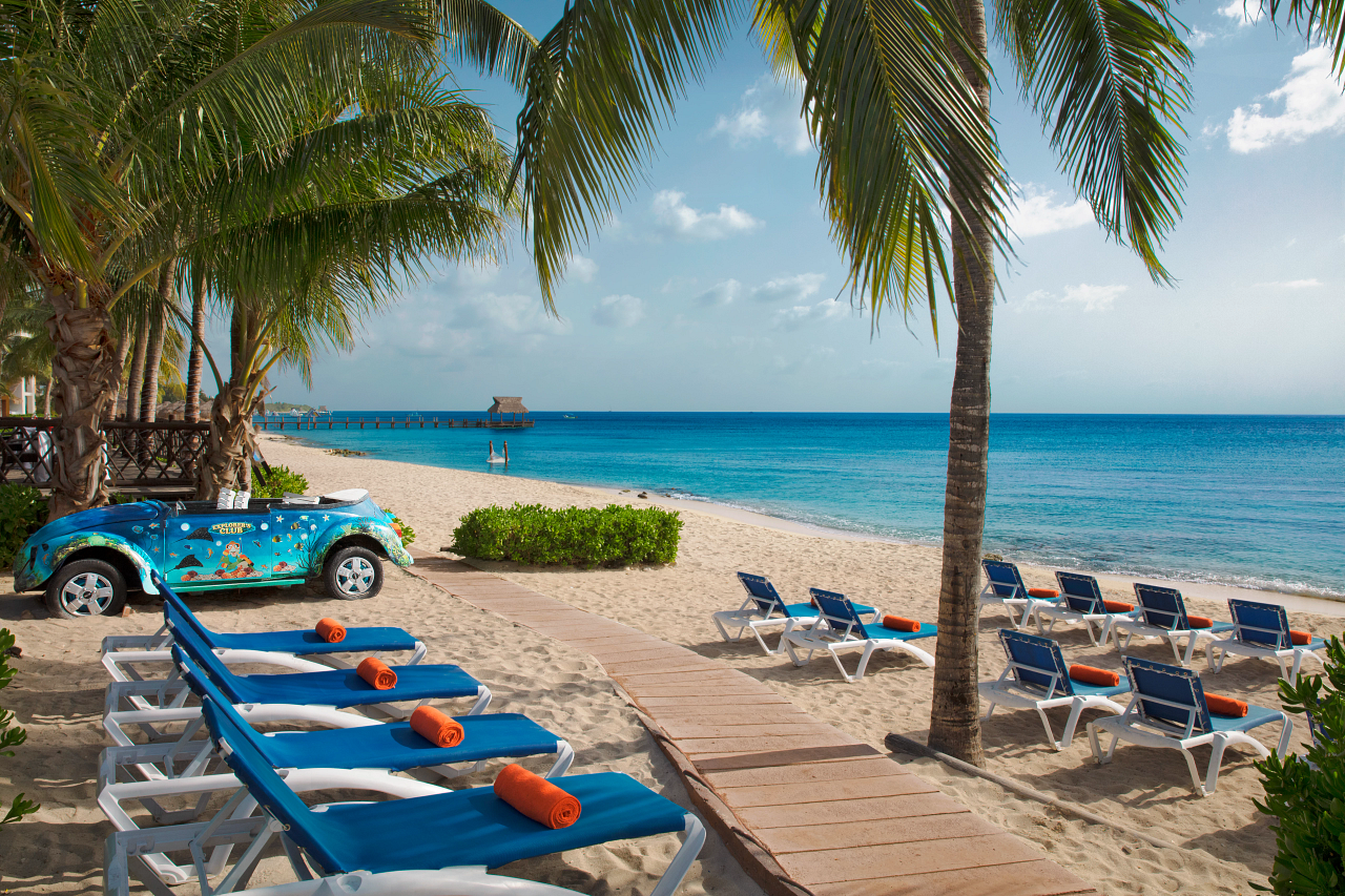 Playa paradisíaca en Sunscape Sabor Cozumel