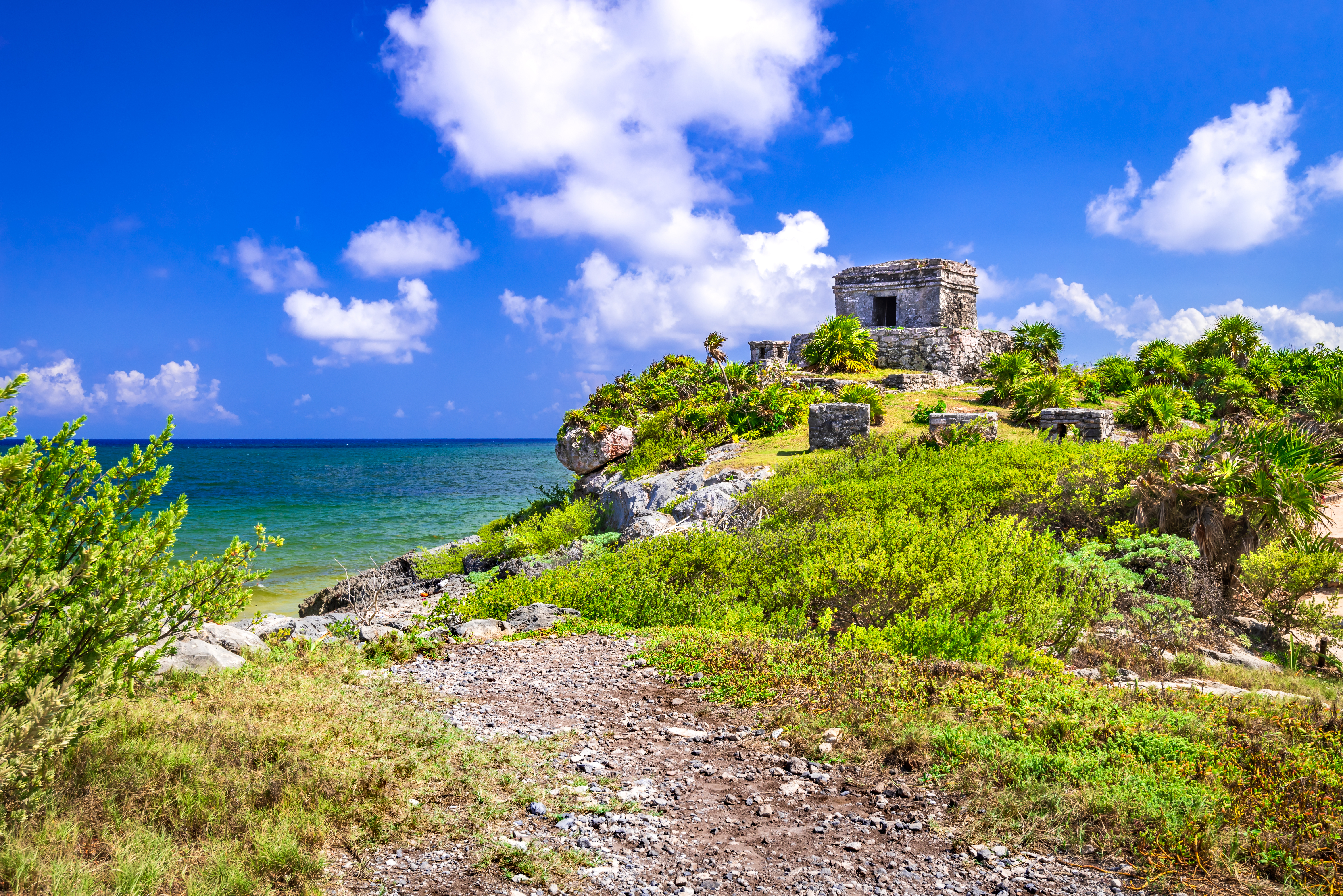 Templo del Dios Viento en Tulum
