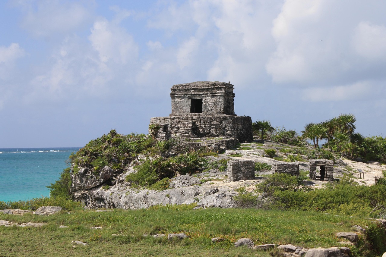 Estructura principal del templo maya
